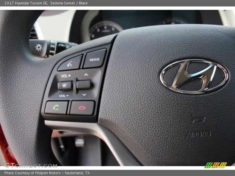 Sedona Sunset / Black 2017 Hyundai Tucson SE