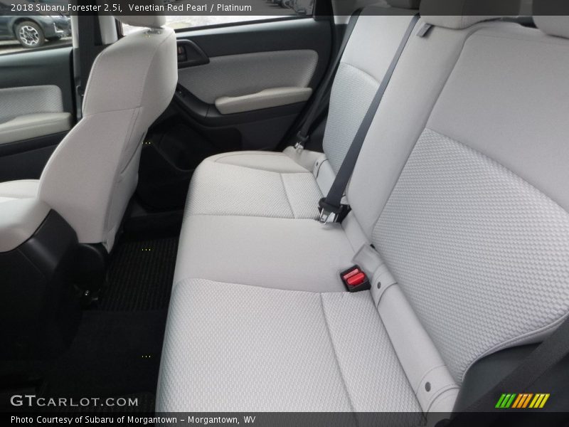 Rear Seat of 2018 Forester 2.5i