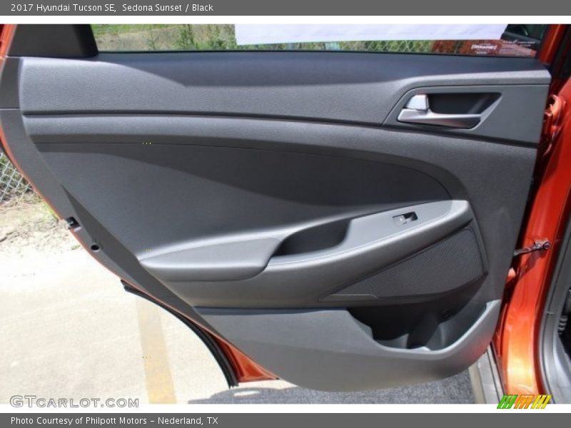 Sedona Sunset / Black 2017 Hyundai Tucson SE