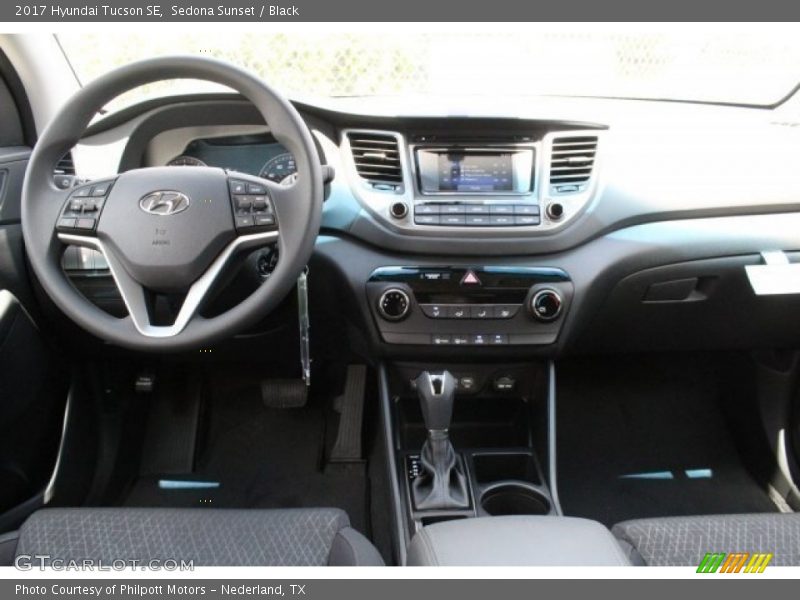 Sedona Sunset / Black 2017 Hyundai Tucson SE