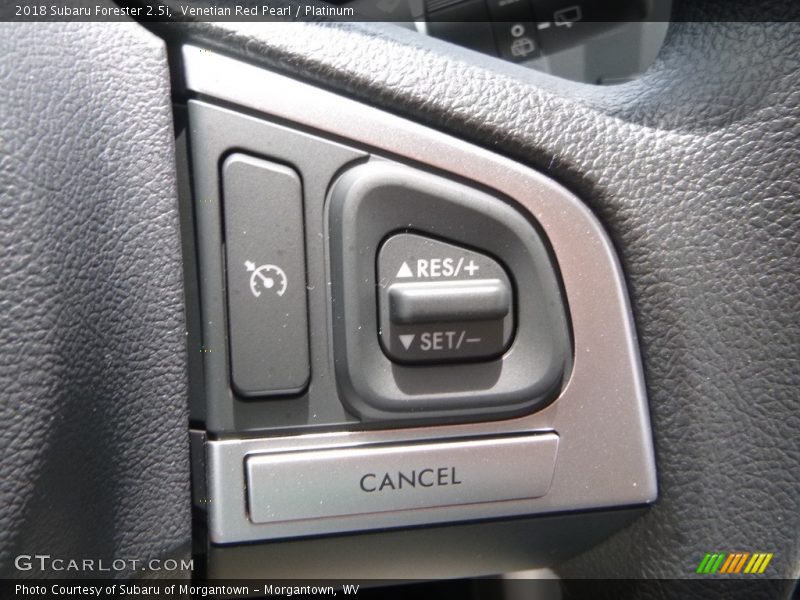 Controls of 2018 Forester 2.5i
