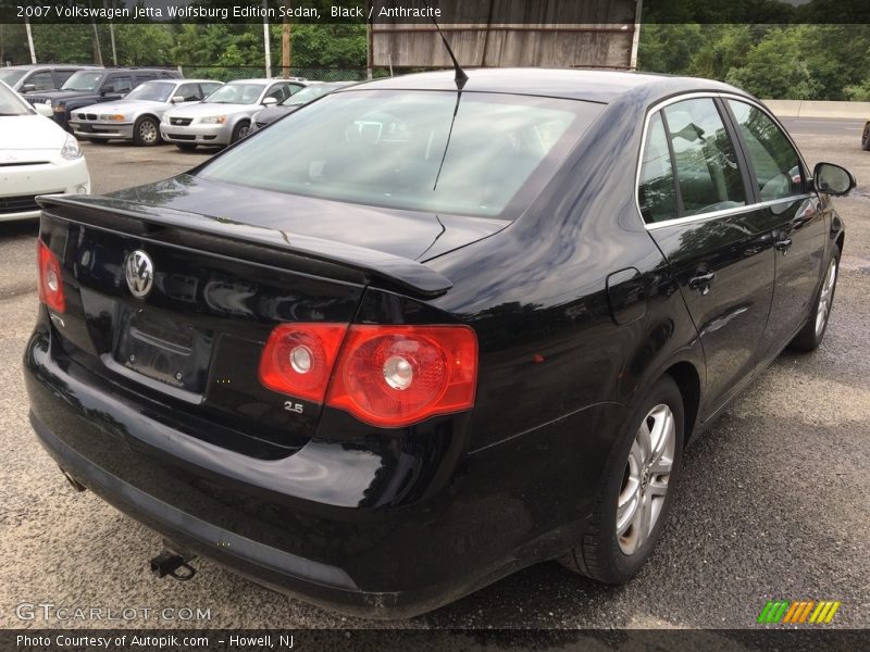 Black / Anthracite 2007 Volkswagen Jetta Wolfsburg Edition Sedan