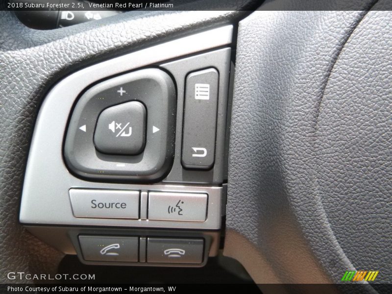 Controls of 2018 Forester 2.5i