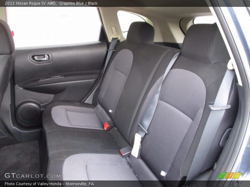 Graphite Blue / Black 2013 Nissan Rogue SV AWD