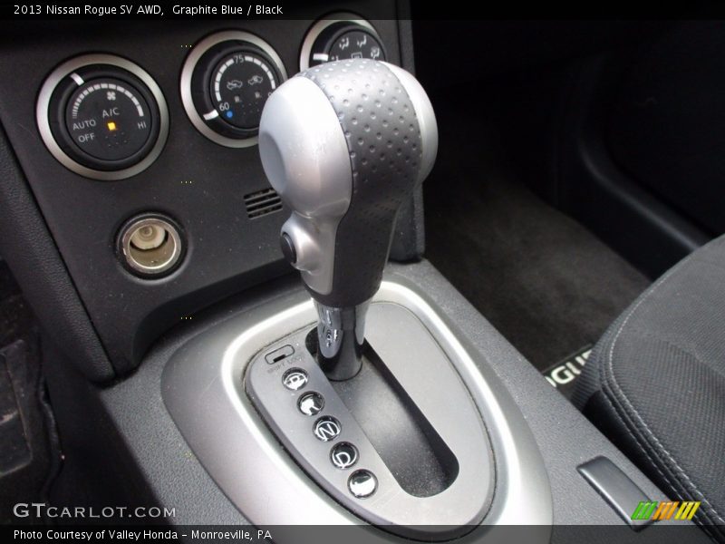 Graphite Blue / Black 2013 Nissan Rogue SV AWD