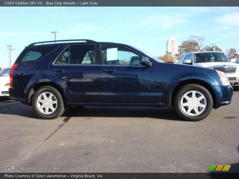 Blue Chip Metallic / Light Gray 2004 Cadillac SRX V6