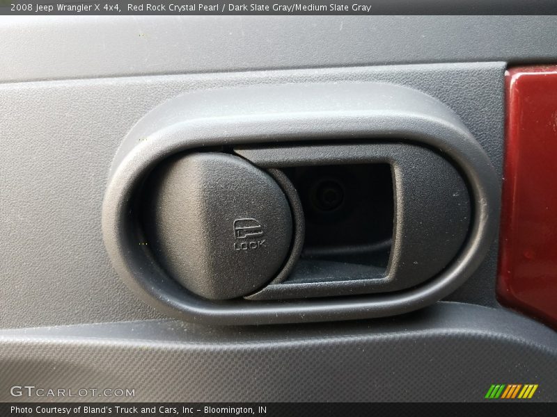Red Rock Crystal Pearl / Dark Slate Gray/Medium Slate Gray 2008 Jeep Wrangler X 4x4
