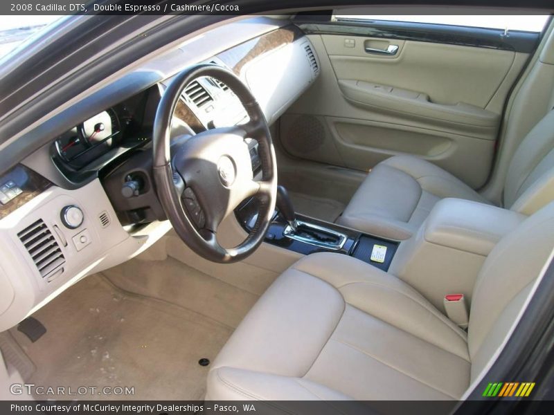 Double Espresso / Cashmere/Cocoa 2008 Cadillac DTS