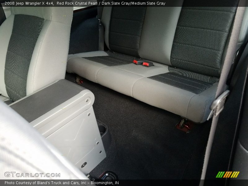 Red Rock Crystal Pearl / Dark Slate Gray/Medium Slate Gray 2008 Jeep Wrangler X 4x4