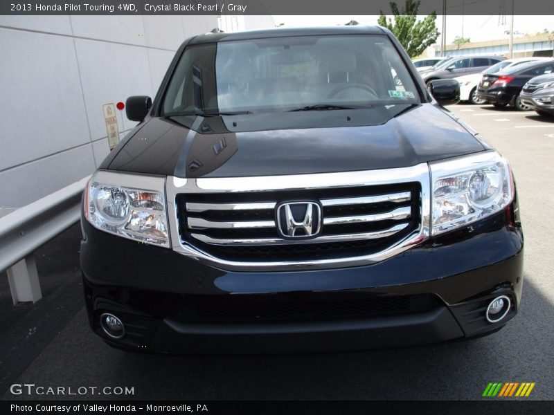 Crystal Black Pearl / Gray 2013 Honda Pilot Touring 4WD