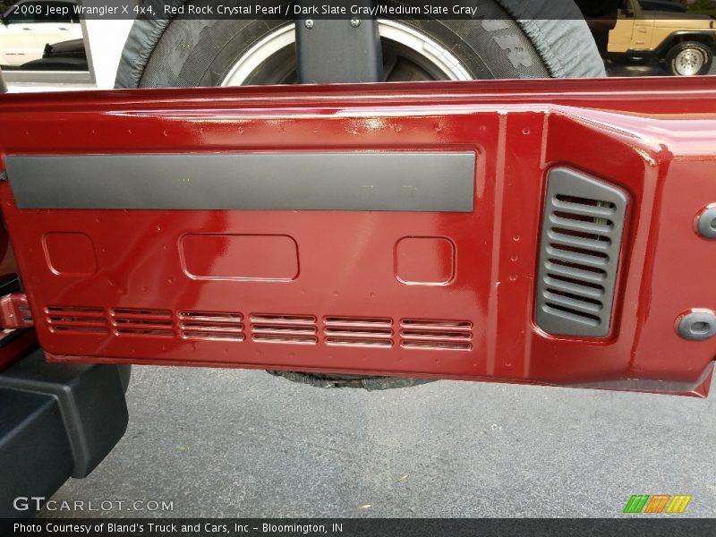 Red Rock Crystal Pearl / Dark Slate Gray/Medium Slate Gray 2008 Jeep Wrangler X 4x4