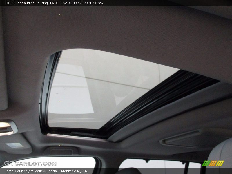 Crystal Black Pearl / Gray 2013 Honda Pilot Touring 4WD