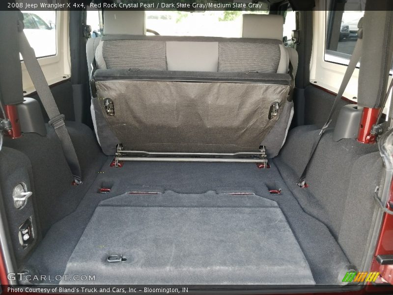 Red Rock Crystal Pearl / Dark Slate Gray/Medium Slate Gray 2008 Jeep Wrangler X 4x4