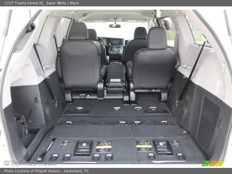  2017 Sienna SE Trunk