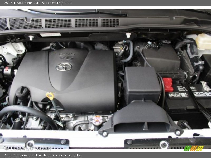 2017 Sienna SE Trunk