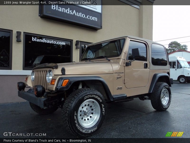 Desert Sand Pearlcoat / Camel 1999 Jeep Wrangler Sport 4x4