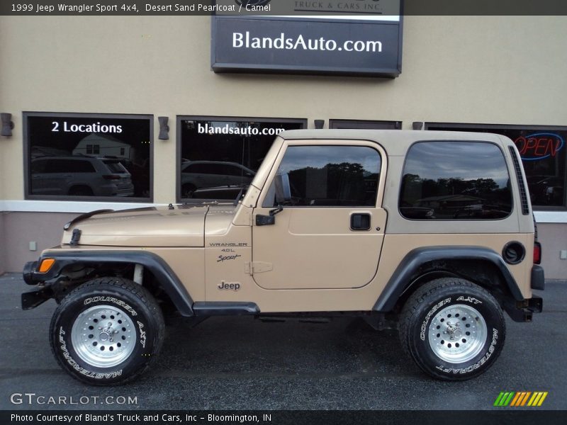 Desert Sand Pearlcoat / Camel 1999 Jeep Wrangler Sport 4x4