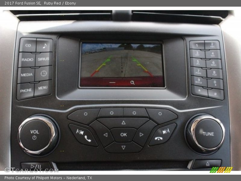 Ruby Red / Ebony 2017 Ford Fusion SE
