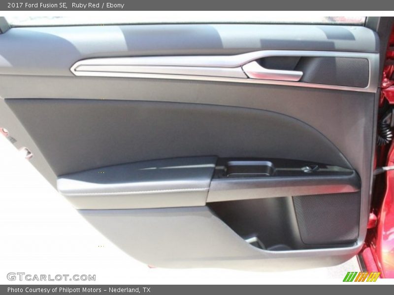Ruby Red / Ebony 2017 Ford Fusion SE