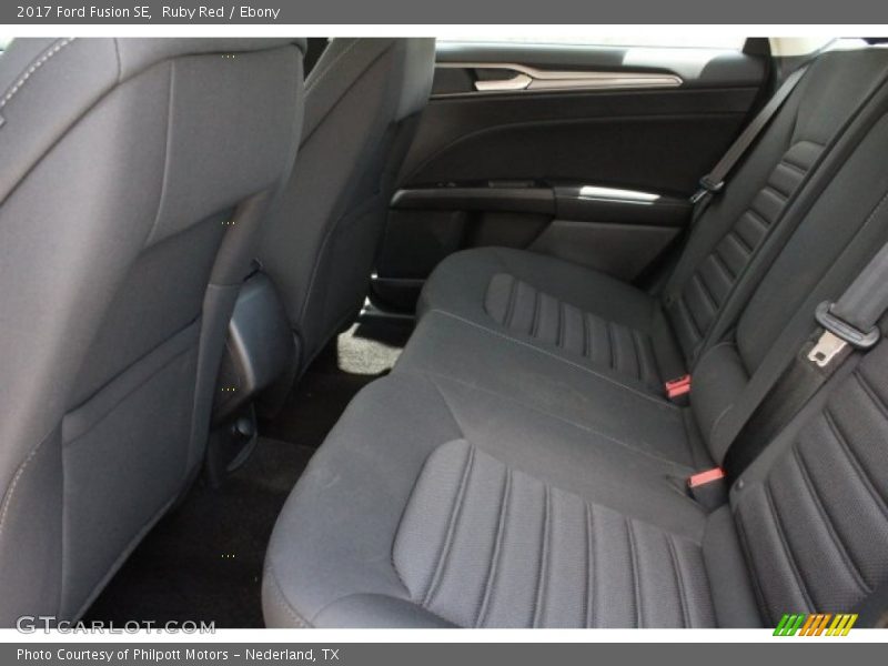 Ruby Red / Ebony 2017 Ford Fusion SE