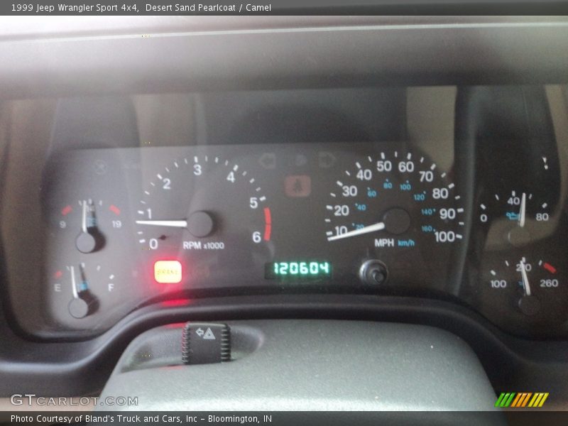 Desert Sand Pearlcoat / Camel 1999 Jeep Wrangler Sport 4x4