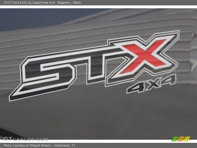 Magnetic / Black 2017 Ford F150 XL SuperCrew 4x4