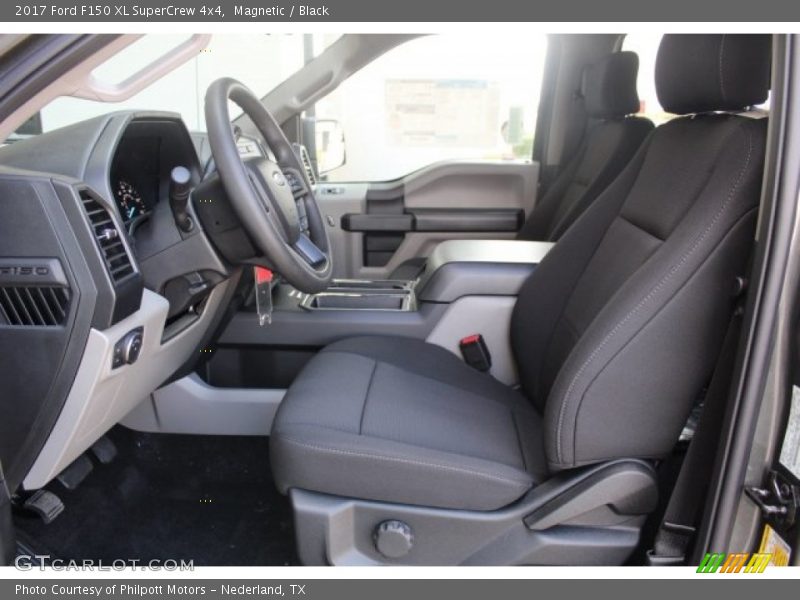 Magnetic / Black 2017 Ford F150 XL SuperCrew 4x4