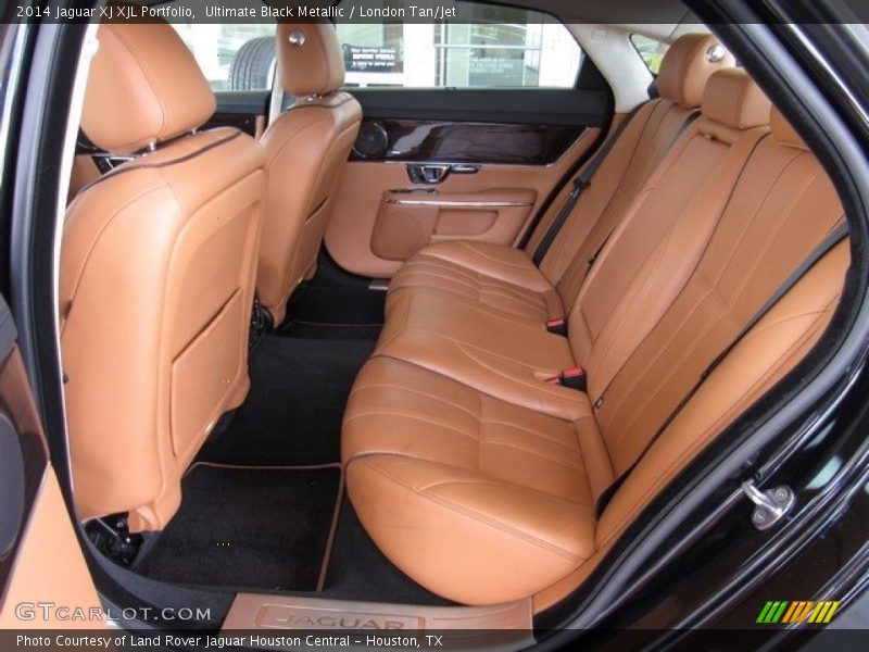 Ultimate Black Metallic / London Tan/Jet 2014 Jaguar XJ XJL Portfolio