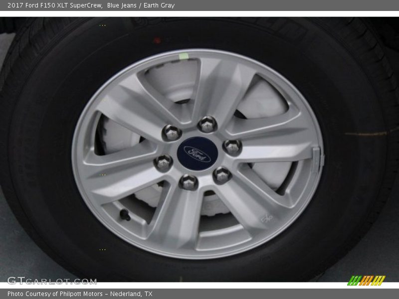 Blue Jeans / Earth Gray 2017 Ford F150 XLT SuperCrew