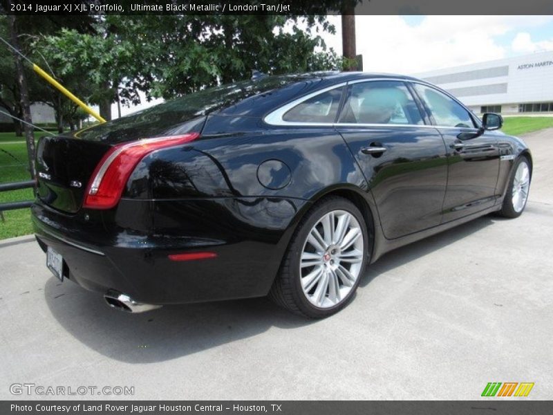 Ultimate Black Metallic / London Tan/Jet 2014 Jaguar XJ XJL Portfolio