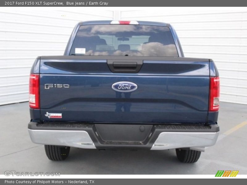 Blue Jeans / Earth Gray 2017 Ford F150 XLT SuperCrew