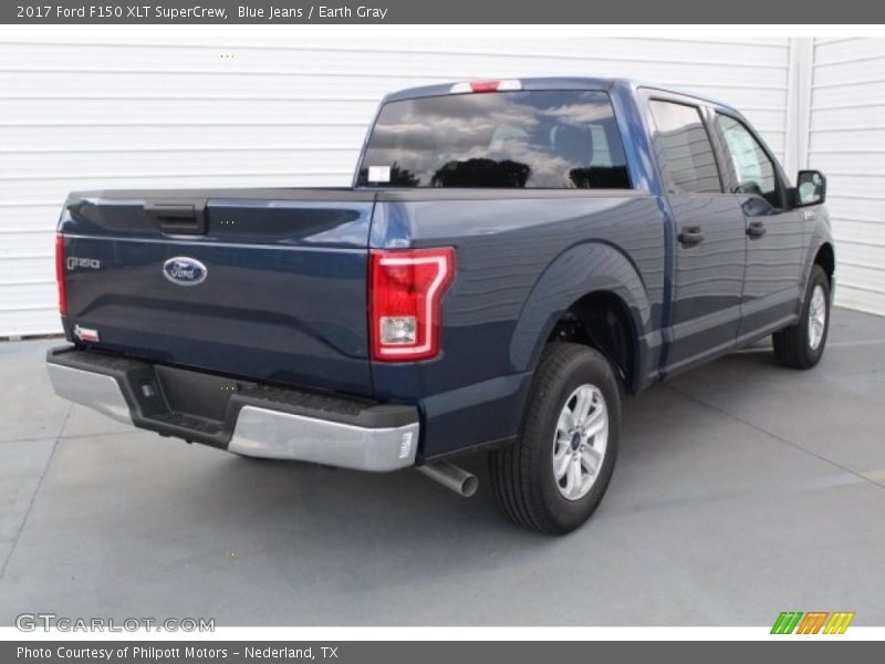 Blue Jeans / Earth Gray 2017 Ford F150 XLT SuperCrew