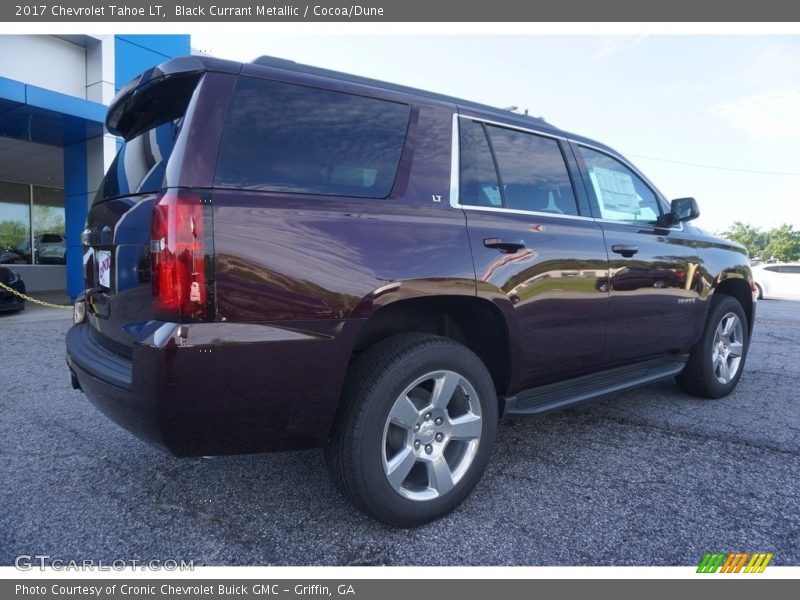 Black Currant Metallic / Cocoa/Dune 2017 Chevrolet Tahoe LT