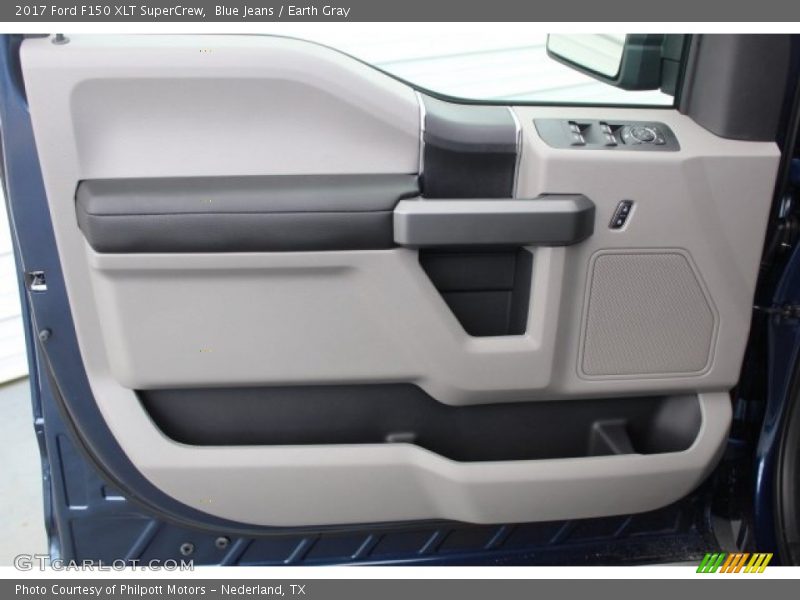 Blue Jeans / Earth Gray 2017 Ford F150 XLT SuperCrew