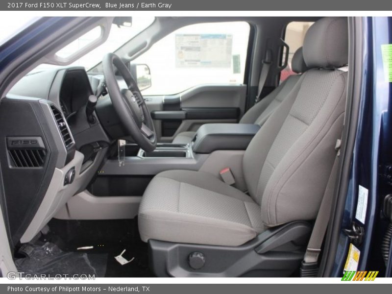Blue Jeans / Earth Gray 2017 Ford F150 XLT SuperCrew