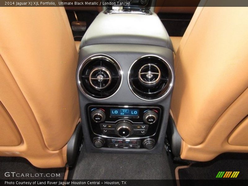 Ultimate Black Metallic / London Tan/Jet 2014 Jaguar XJ XJL Portfolio