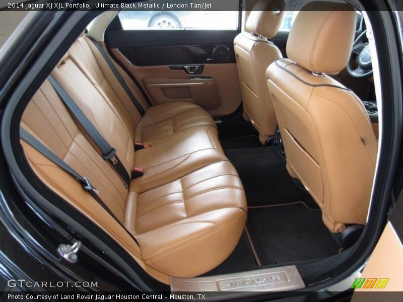 Ultimate Black Metallic / London Tan/Jet 2014 Jaguar XJ XJL Portfolio