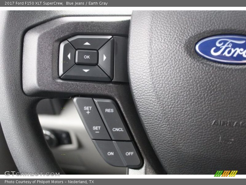 Blue Jeans / Earth Gray 2017 Ford F150 XLT SuperCrew