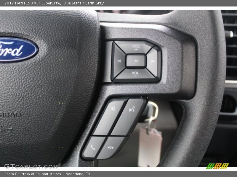 Blue Jeans / Earth Gray 2017 Ford F150 XLT SuperCrew