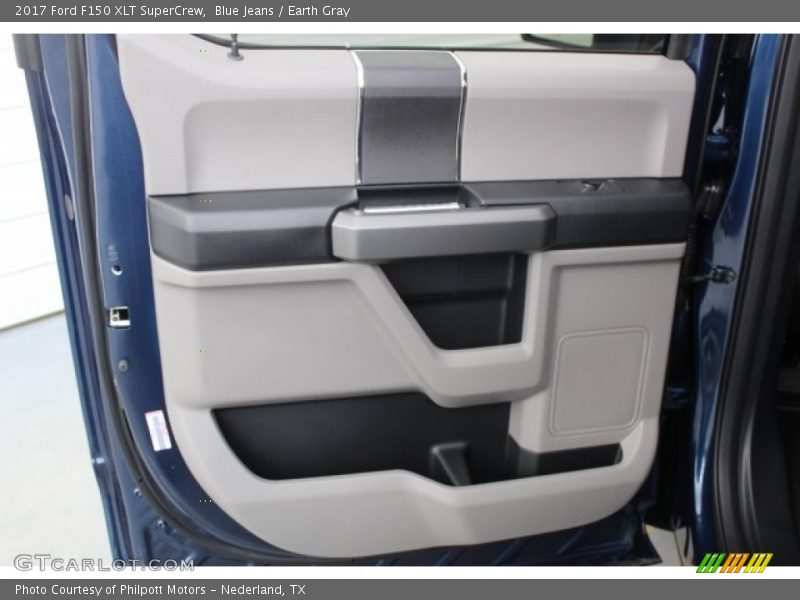 Blue Jeans / Earth Gray 2017 Ford F150 XLT SuperCrew