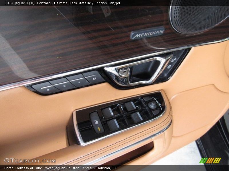 Ultimate Black Metallic / London Tan/Jet 2014 Jaguar XJ XJL Portfolio