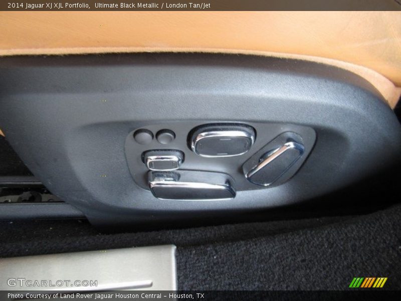 Ultimate Black Metallic / London Tan/Jet 2014 Jaguar XJ XJL Portfolio