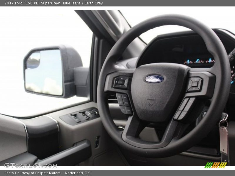 Blue Jeans / Earth Gray 2017 Ford F150 XLT SuperCrew
