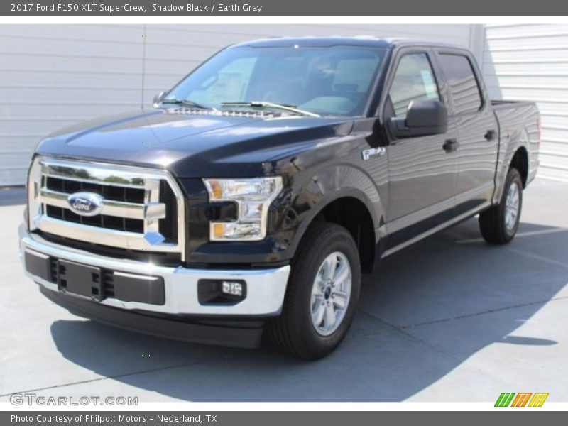 Shadow Black / Earth Gray 2017 Ford F150 XLT SuperCrew