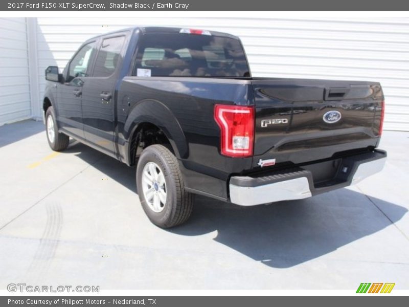 Shadow Black / Earth Gray 2017 Ford F150 XLT SuperCrew