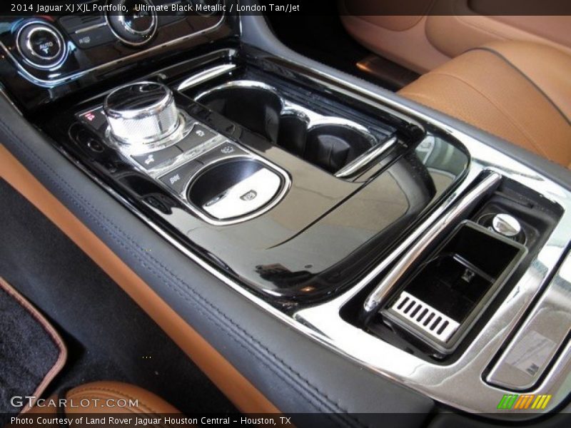 Ultimate Black Metallic / London Tan/Jet 2014 Jaguar XJ XJL Portfolio