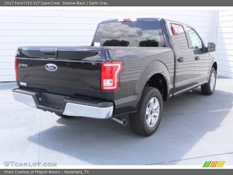 Shadow Black / Earth Gray 2017 Ford F150 XLT SuperCrew