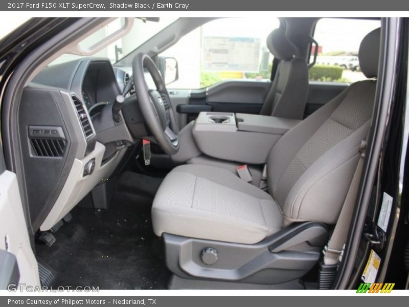 Shadow Black / Earth Gray 2017 Ford F150 XLT SuperCrew