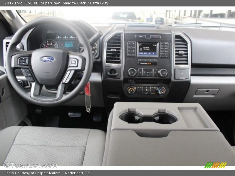 Shadow Black / Earth Gray 2017 Ford F150 XLT SuperCrew