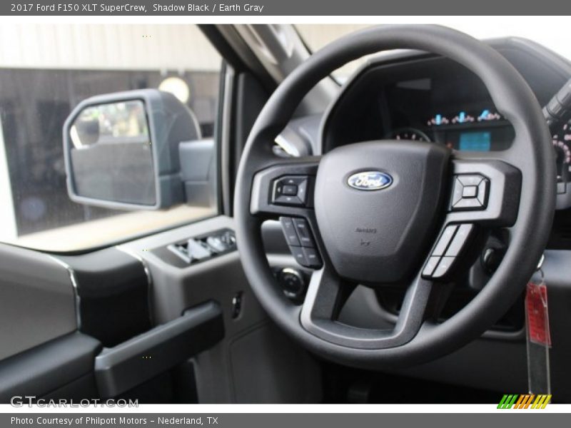 Shadow Black / Earth Gray 2017 Ford F150 XLT SuperCrew